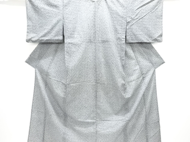 大正ロマン　レース葉模様着物